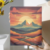 ヴィンテージサンセットのミニマル表示名 プランナー手帳