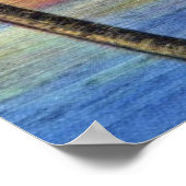 ヴィンテージサンセットアットウエストパームビーチフロリダ ポスター (角)