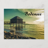 ヴィンテージサンセットアットレイクコンスタンス ポストカード (正面)