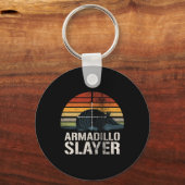 ヴィンテージサンセットアルマディロシュラエアルマディロハンターG キーホルダー (正面)