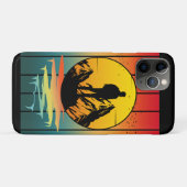 ヴィンテージサンセットキャンプ Case-Mate iPhoneケース (裏面(横))