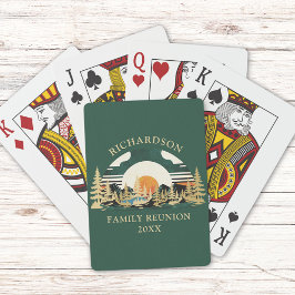 ヴィンテージサンセットグリーンキャンピングゲームズファミリー懇親会 トランプ