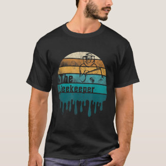 ヴィンテージサンセットザビーキーパーハニー自然 Tシャツ