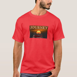 ヴィンテージサンセットジャーニーTシャツ | クラシックカーグラフィック Tシャツ