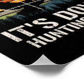 ヴィンテージサンセットドーブ狩りシーズン ポスター (角)