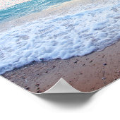 ヴィンテージサンセットビーチポスター ポスター (角)