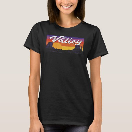 ヴィンテージサンセットフェニックスアリゾナ Tシャツ (正面)