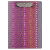 ヴィンテージサンセットフローラの壁紙パターン クリップボード (正面)