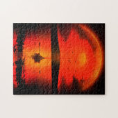 ヴィンテージサンセットホープ信仰ラブ勇気付けられる ジグソーパズル (横)