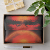 ヴィンテージサンセットホープ信仰ラブ勇気付けられる 薄葉紙 (ギフト)