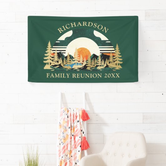 ヴィンテージサンセットマウンテンズグリーンファミリー懇親会 横断幕 (インサイチュ)