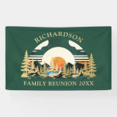 ヴィンテージサンセットマウンテンズグリーンファミリー懇親会 横断幕 (横)