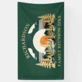 ヴィンテージサンセットマウンテンズグリーンファミリー懇親会 横断幕 (縦)