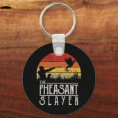 ヴィンテージサンセットレトロスタイルフェアサン狩りフェアサ キーホルダー (正面)