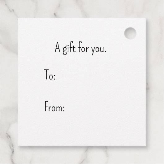 ヴィンテージサンタとホリークリスマスギフトタグ フェイバータグ (裏面)