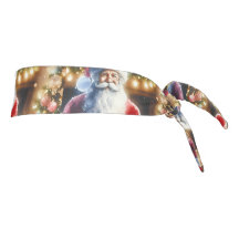 ヴィンテージサンタと子犬のクリスマス