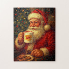 ヴィンテージサンタのクリスマスパズル ジグソーパズル