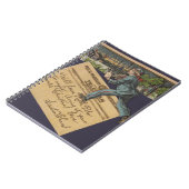 ヴィンテージサンタのクリスマスレター ノートブック (左側)