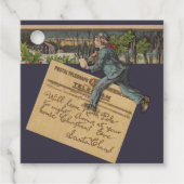 ヴィンテージサンタのクリスマスレター フェイバータグ (正面)