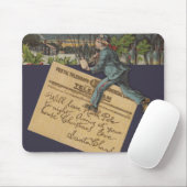 ヴィンテージサンタのクリスマスレター マウスパッド (マウス)
