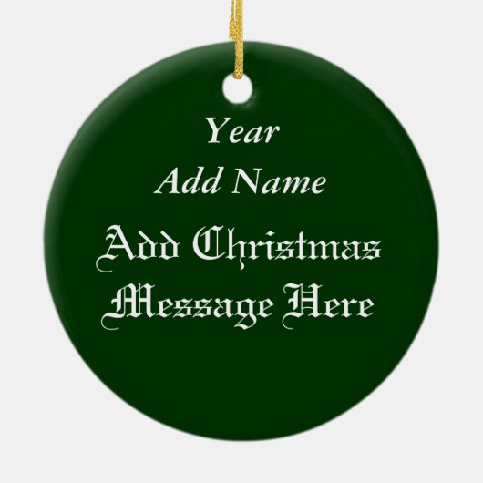 ヴィンテージサンタは陶磁器のクリスマスのオーナメントに直面します セラミックオーナメント (裏面)