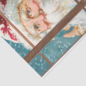 ヴィンテージサンタアットスノーウィンドー 薄葉紙 (詳細)