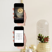 ヴィンテージサンタアンダーフルムーントナ飛んでいるーダー カード