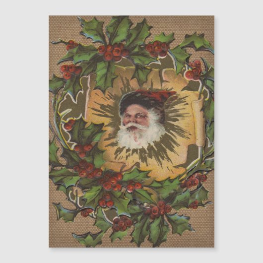 ヴィンテージサンタアンティークホリークリスマス (正面)
