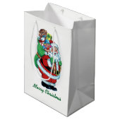 ヴィンテージサンタウィズザック ミディアムペーパーバッグ (正面アングル)