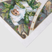 ヴィンテージサンタウィズホリー&金ゴールドスターズ 薄葉紙 (詳細)