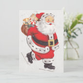 ヴィンテージサンタオンアイススケート シーズンカード (スタンド正面)