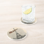 ヴィンテージサンタオーバーパリクリスマスコースター コースター (側面)