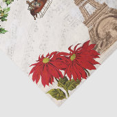 ヴィンテージサンタオーバーパリクリスマスティッシュペーパー 薄葉紙 (詳細)