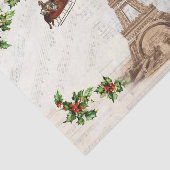 ヴィンテージサンタオーバーパリクリスマスティッシュペーパー 薄葉紙 (詳細)