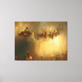 ヴィンテージサンタオーバーロードアイランド キャンバスプリント