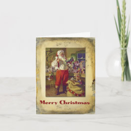 ヴィンテージサンタカード シーズンカード