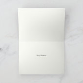 ヴィンテージサンタキャッツアンドドッグスのクリスマスカード シーズンカード (内部)