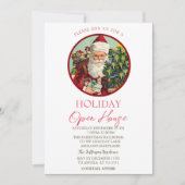 ヴィンテージサンタクラスホリデーオープンハウス 招待状 (正面)