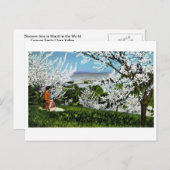 ヴィンテージサンタクララバレーポストカード ポストカード (正面/裏面)