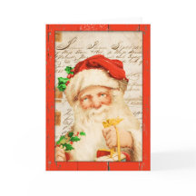 ヴィンテージサンタクリスマスカード