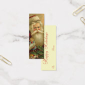 ヴィンテージサンタクリスマスギフトタグ (オフィス)