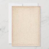 ヴィンテージサンタクリスマスパーティの招待状 招待状 (裏面)