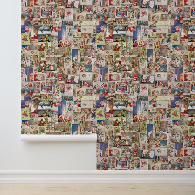 ヴィンテージサンタクリスマスポストカード 壁紙 (アプリケーション)