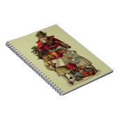 ヴィンテージサンタクリスマスミュージック歌唱 ノートブック (右側)