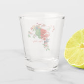 ヴィンテージサンタクリスマスレトロクラシック ショットグラス (裏面)