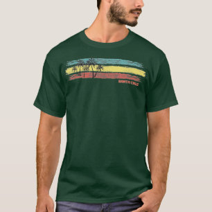ヴィンテージサンタクルスレトロサーファービーチサンタクルスC Tシャツ