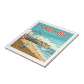 ヴィンテージサンタクルーズカリフォルニア タイル (側面)