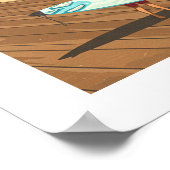 ヴィンテージサンタクルーズカリフォルニア ポスター (角)