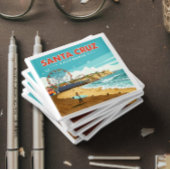 ヴィンテージサンタクルーズカリフォルニア マグネット