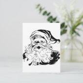 ヴィンテージサンタクロアンズホワイト シーズンポストカード (スタンド正面)